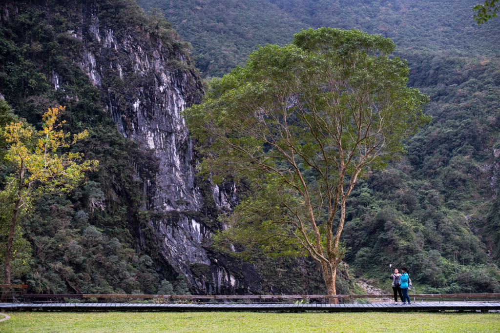 Au pied des montagnes de Taroko